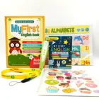 Preschool kids English&Arabic languages educational talking pen Audio Books reading pen Learn English in Arabic