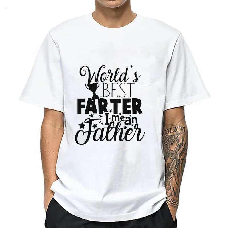 Wholesale Funny World's Best Farter Men's Gift T-shirt Soft Cotton Plus Size Custom Printing Vintage Men Tshirt, Black white gray dark blue red
Wholesale Funny World's Best Farter Men's Gift T-shirt Soft Cotton Plus Size Custom Printing Vintage Men Tshirt, Black white gray dark blue red
