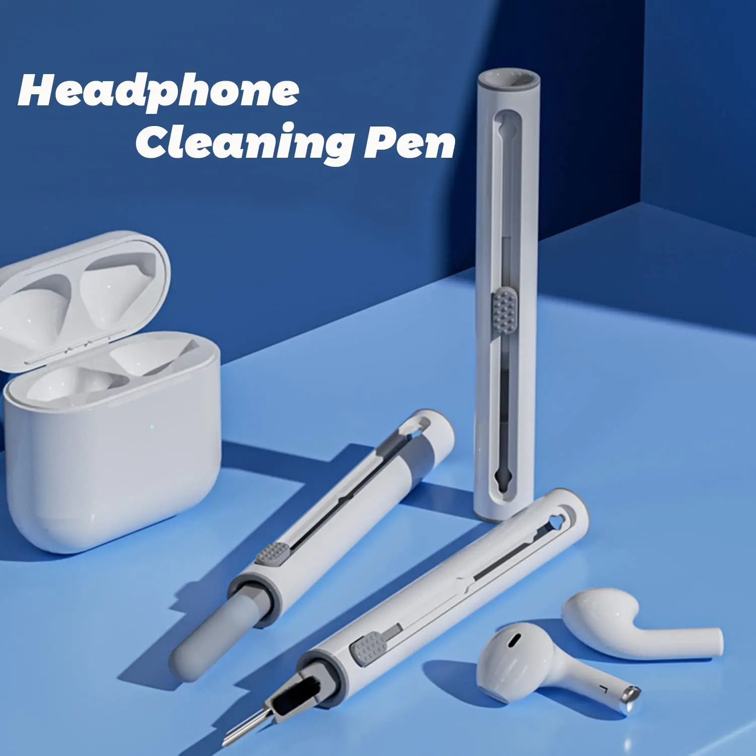 Blue tooth Headphone Cleaner Kit,Cleaner Pen Compatible with airpods pro 1 2 3,Multi-Function Cleaner Pen for Cleaning The Dust
Blue tooth Headphone Cleaner Kit,Cleaner Pen Compatible with airpods pro 1 2 3,Multi-Function Cleaner Pen for Cleaning The Dust