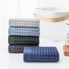 Cotton Towel Set Towels Premium Waffle Cotton Towel Set 1 Bath Towels 1 Hand Towels And 1 Washcloth