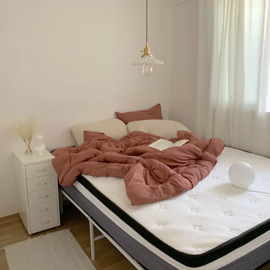 2020 Popular on Korea Market Memory Foam Mattress g ,Soft Feel, Medium Comfort Level with Three-Dimensional knit cover