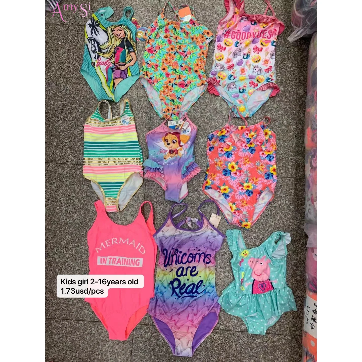 1.73usd YY05 high quality 2-16 years old Girls Kids One Piece Swimwear Children bikini Beachwear, Mix color
1.73usd YY05 high quality 2-16 years old Girls Kids One Piece Swimwear Children bikini Beachwear, Mix color