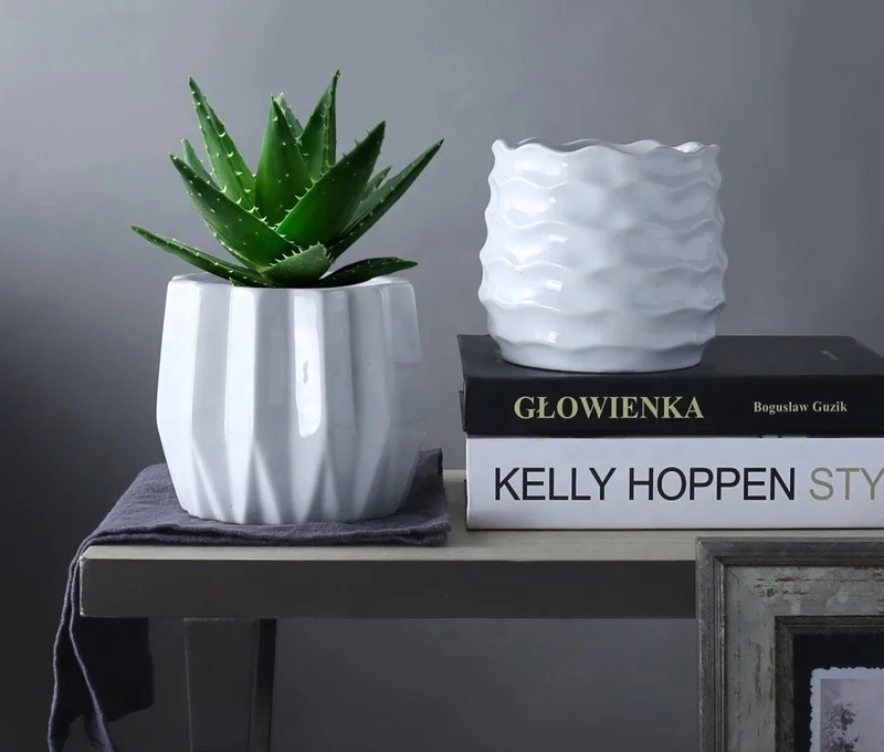 Nordic home decoration balcony plant pot white succulent planter new design plant pot
Nordic home decoration balcony plant pot white succulent planter new design plant pot