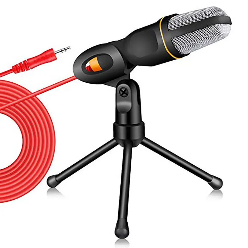 

SF-666 3.5mm microphone network voice game live broadcast karaoke chat studio wired recording microphone for computer