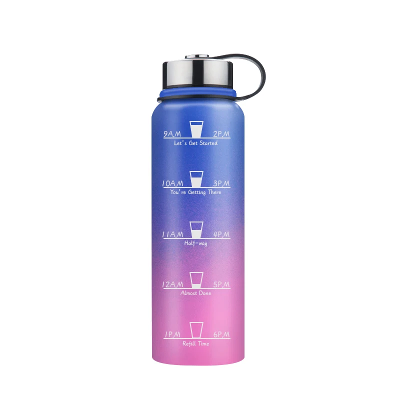 MIKENDA stainless steel water bottles BPA Free Leak-proof Stainless Steel Flask double wall water bottle time maker
MIKENDA stainless steel water bottles BPA Free Leak-proof Stainless Steel Flask double wall water bottle time maker