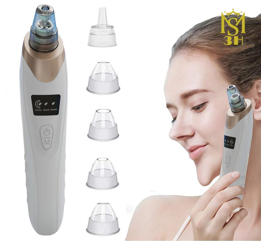 Acne Pimples Remover Tools Tightening Pores Electric Blackhead Vacuum Cleaner Lcd Facial, White
Acne Pimples Remover Tools Tightening Pores Electric Blackhead Vacuum Cleaner Lcd Facial, White