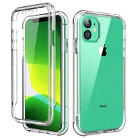 For Iphone 11 Case with Built-In Screen Protector Clear Soft TPU Hard PC Full-Body Protection Cover Case for Iphone 11 Pro Max
For Iphone 11 Case with Built-In Screen Protector Clear Soft TPU Hard PC Full-Body Protection Cover Case for Iphone 11 Pro Max