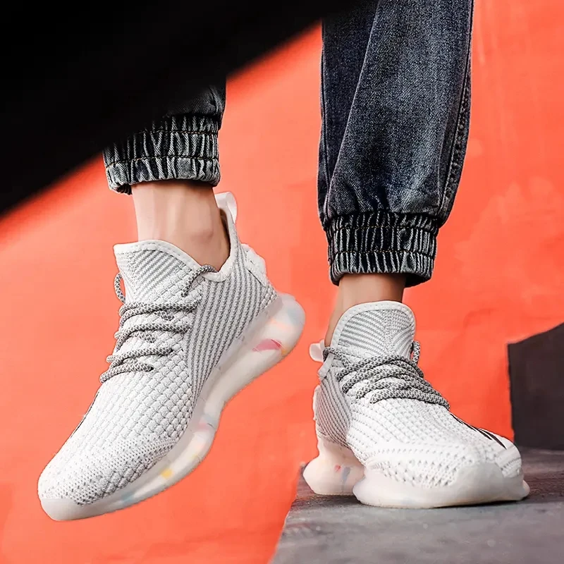 New Spring Summer Breathable Flying Woven Men's Shoes Casual Running Sports Shoes Trend Men's Casual Shoes Outdoor Sneakers
New Spring Summer Breathable Flying Woven Men's Shoes Casual Running Sports Shoes Trend Men's Casual Shoes Outdoor Sneakers