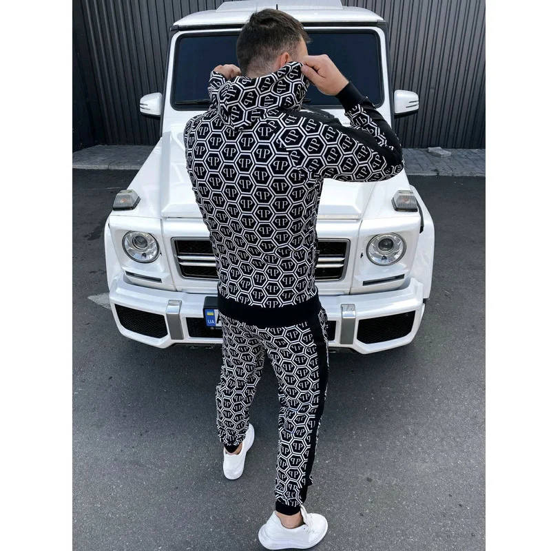Hot sale men's casual fashion plaid with letter slim tracksuit sweat gym wear hooded jacket and leisure sport long pants for men, Picture
Hot sale men's casual fashion plaid with letter slim tracksuit sweat gym wear hooded jacket and leisure sport long pants for men, Picture