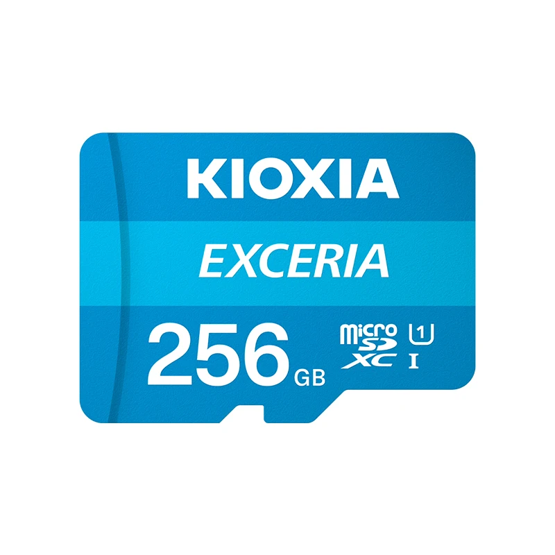 (Formerly Toshiba)Kioxia 256GB micro SD Exceria Flash Memory Cards U1 C10 Full HD High 100MB/s TF card, Blue
(Formerly Toshiba)Kioxia 256GB micro SD Exceria Flash Memory Cards U1 C10 Full HD High 100MB/s TF card, Blue