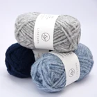 FREEDOM hand-knitted roving scarf sweater yarn warm and fluffy