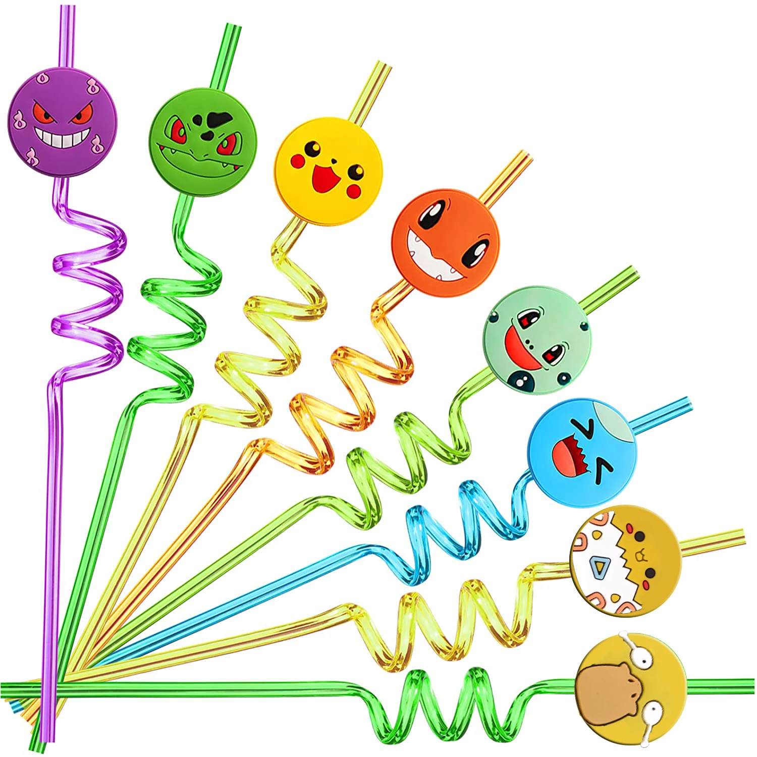 Strange Baby PET Colorful Drinking Straws Modeling Straw Fun Varied Twists Straws For Kids Birthday Party
Strange Baby PET Colorful Drinking Straws Modeling Straw Fun Varied Twists Straws For Kids Birthday Party