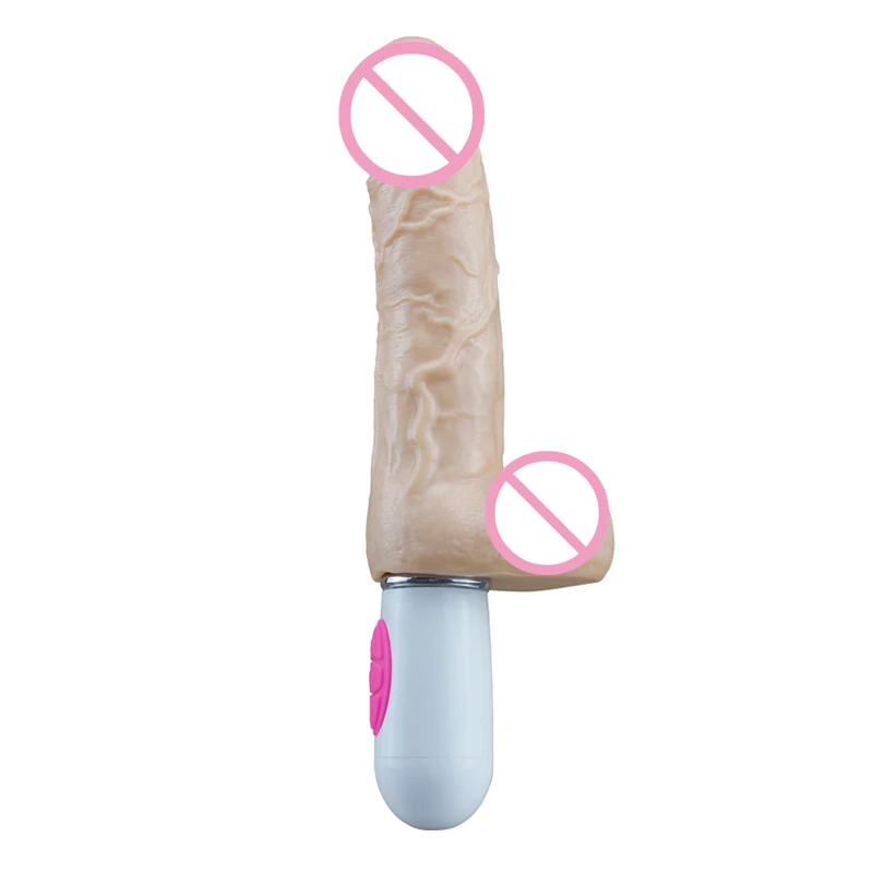 realistic simulate ejaculation vibrating dildo
