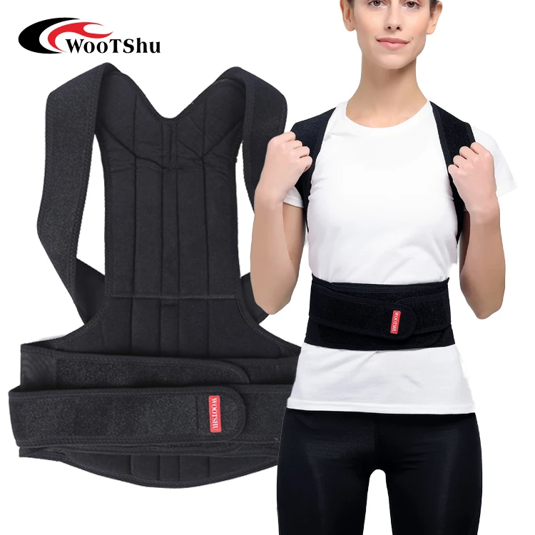 Back Brace Straightener Shoulder Upright Support Trainer for Body Correction and Neck Pain Relief, Black or customized color
Back Brace Straightener Shoulder Upright Support Trainer for Body Correction and Neck Pain Relief, Black or customized color