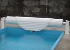 In-Ground Solid plastic Safety Swimming Pool Cover with 12VDC motor