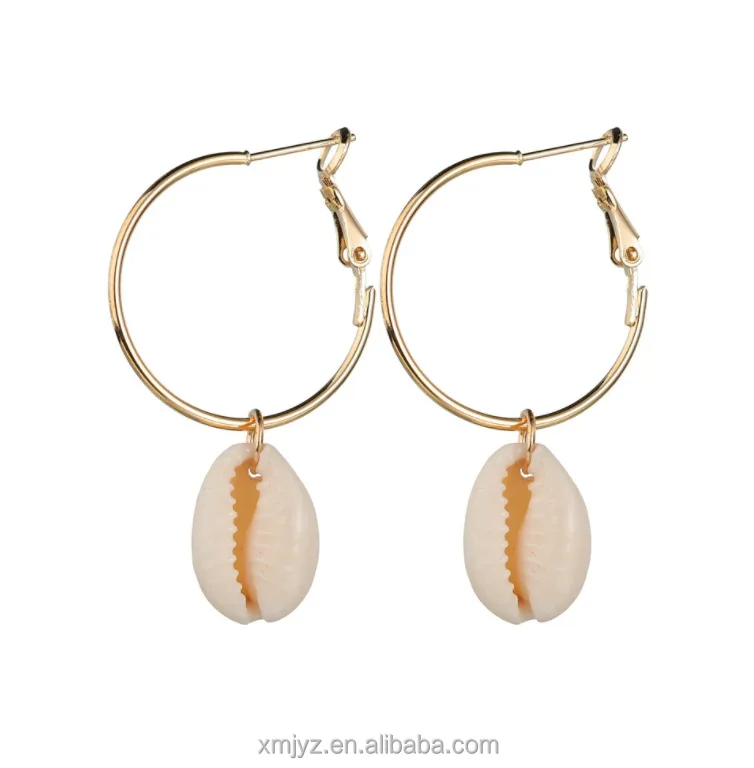 European And American Exaggerated Ocean Wind Conch Shell Big Earrings Earrings Earrings Women
European And American Exaggerated Ocean Wind Conch Shell Big Earrings Earrings Earrings Women