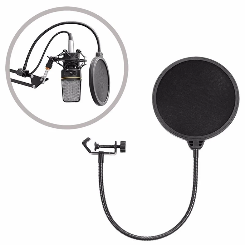 Dropshipping Customized Logo Double-layer Recording Microphone Studio Wind Screen Windshield
Dropshipping Customized Logo Double-layer Recording Microphone Studio Wind Screen Windshield