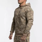 Wholesale Cotton Camouflage Mens Hoodie Sweatshirts Mens Hooded Jacket