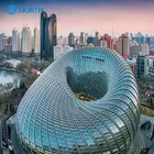 building long glass with different patterns long tempered building glass