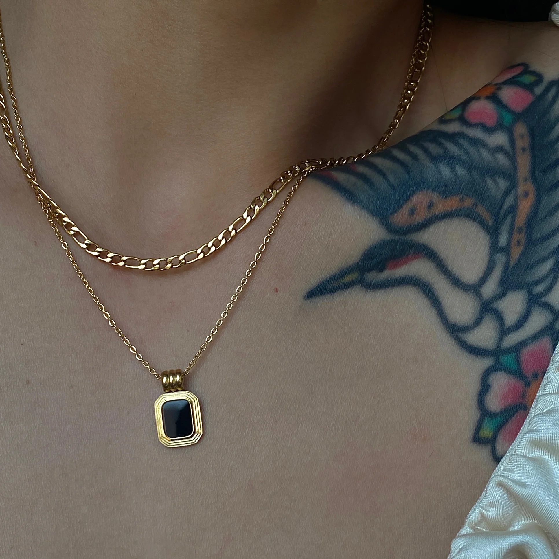 2024 Dazan Summer New Gold Plated Costume Zodiac Stainless Steel Anti-allergic Minimalist Double Layers Necklace For Women
2024 Dazan Summer New Gold Plated Costume Zodiac Stainless Steel Anti-allergic Minimalist Double Layers Necklace For Women