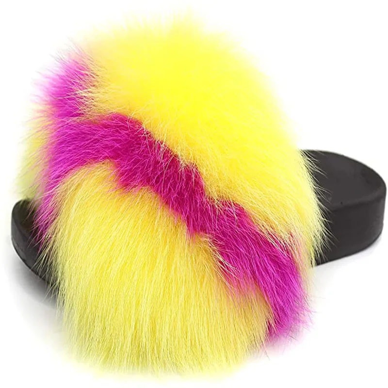 Women Furry Slippers Ladies Shoes Cute Plush Fox furr Fluffy Sandals Women's Fur Slippers Winter Warm Slippers, Customized color
Women Furry Slippers Ladies Shoes Cute Plush Fox furr Fluffy Sandals Women's Fur Slippers Winter Warm Slippers, Customized color