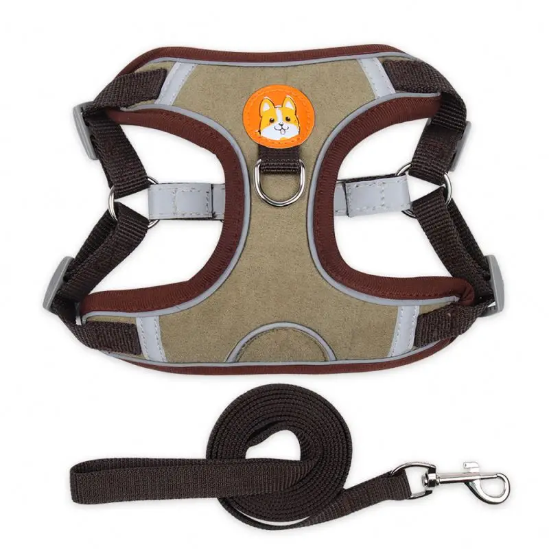 Breathable Soft dog leash pvc no pull dog pet harness adjustable control vest dog step in harness, Customized color
Breathable Soft dog leash pvc no pull dog pet harness adjustable control vest dog step in harness, Customized color