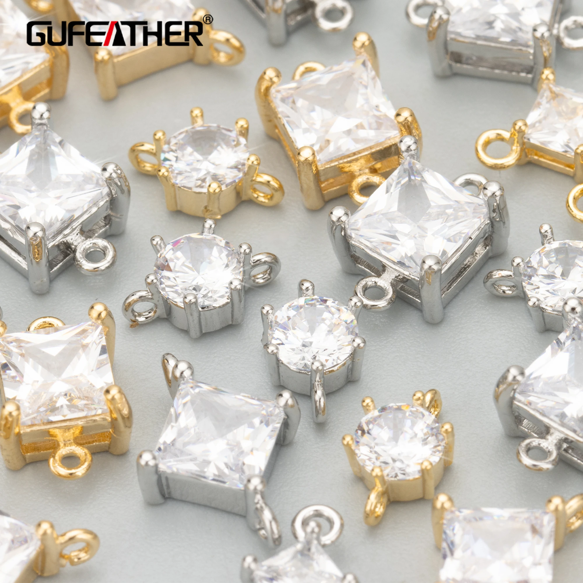 MC75 jewelry accessories components 18k gold rhodium platednickel freecopperzirconcharmdiy pendants10pcs/lot
MC75 jewelry accessories components 18k gold rhodium platednickel freecopperzirconcharmdiy pendants10pcs/lot