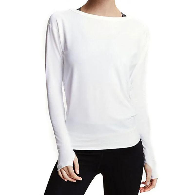 WW-0481 Easy Leisure Long-sleeved Jacket Female Backless Fitness Sports Long Sleeve Workout Casual Tops For Women, Customized color
WW-0481 Easy Leisure Long-sleeved Jacket Female Backless Fitness Sports Long Sleeve Workout Casual Tops For Women, Customized color
