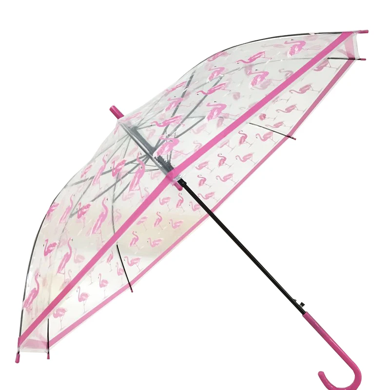 High Quality Portable Print Dome Transparent Clear Umbrella
High Quality Portable Print Dome Transparent Clear Umbrella