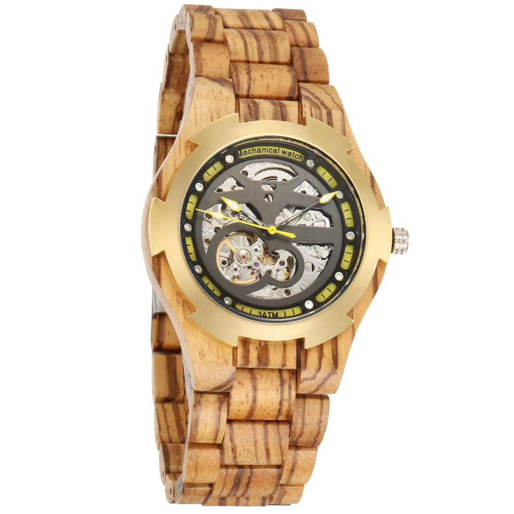 Dropshipping automatic mechanical metal wood watch men's sports hollow watch
Dropshipping automatic mechanical metal wood watch men's sports hollow watch