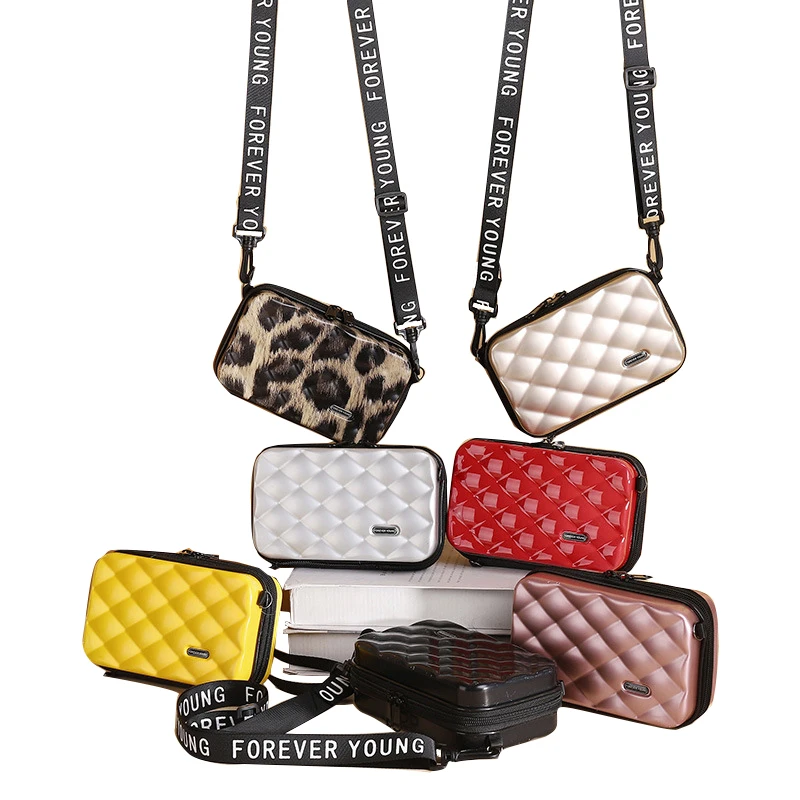 Wholesale fashion mini suitcase shape crossbody purse girls shoulder sling bags phone crossbody bag for women, Customized
Wholesale fashion mini suitcase shape crossbody purse girls shoulder sling bags phone crossbody bag for women, Customized