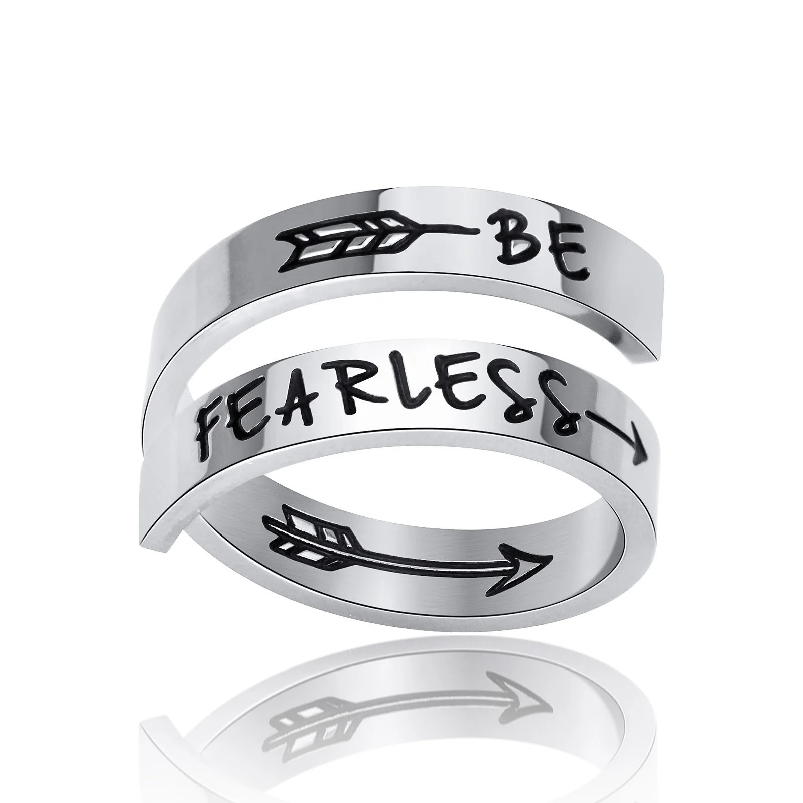 Popular Simple Double layer rings 316L Stainless Steel ring letter finger ring jewelry, Steel color, rose gold
Popular Simple Double layer rings 316L Stainless Steel ring letter finger ring jewelry, Steel color, rose gold