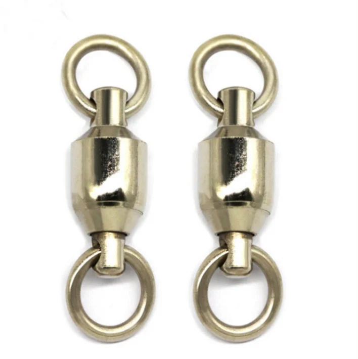 Ball Bearing Swivel With Solid Ring Fishing Swivel Connector Fishing Tackle Accessories
Ball Bearing Swivel With Solid Ring Fishing Swivel Connector Fishing Tackle Accessories