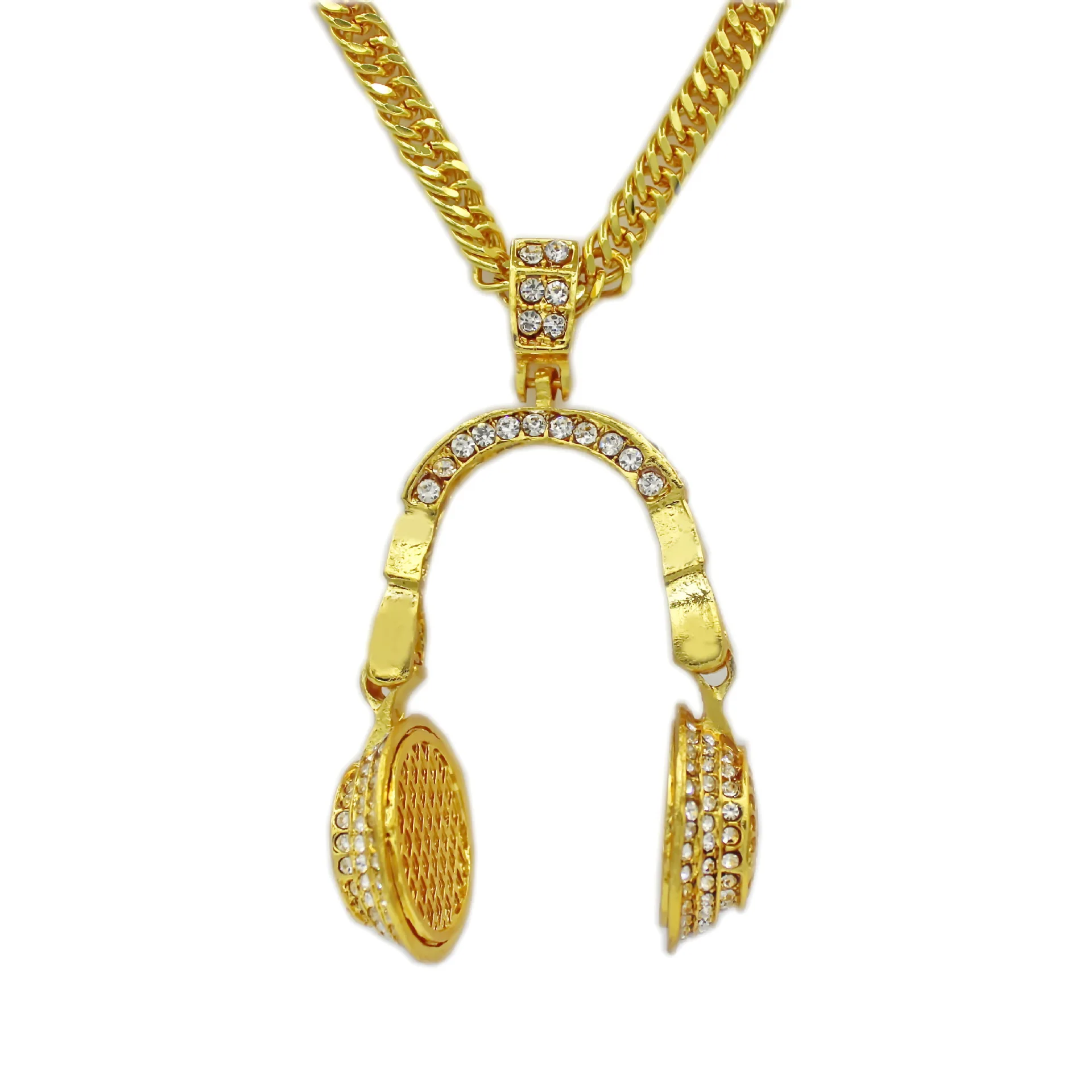 European Hip Hops Stainless Steel DJ Music Headset Pendant Necklace Rhinestone Crystal Headphone Earphone Necklace
European Hip Hops Stainless Steel DJ Music Headset Pendant Necklace Rhinestone Crystal Headphone Earphone Necklace