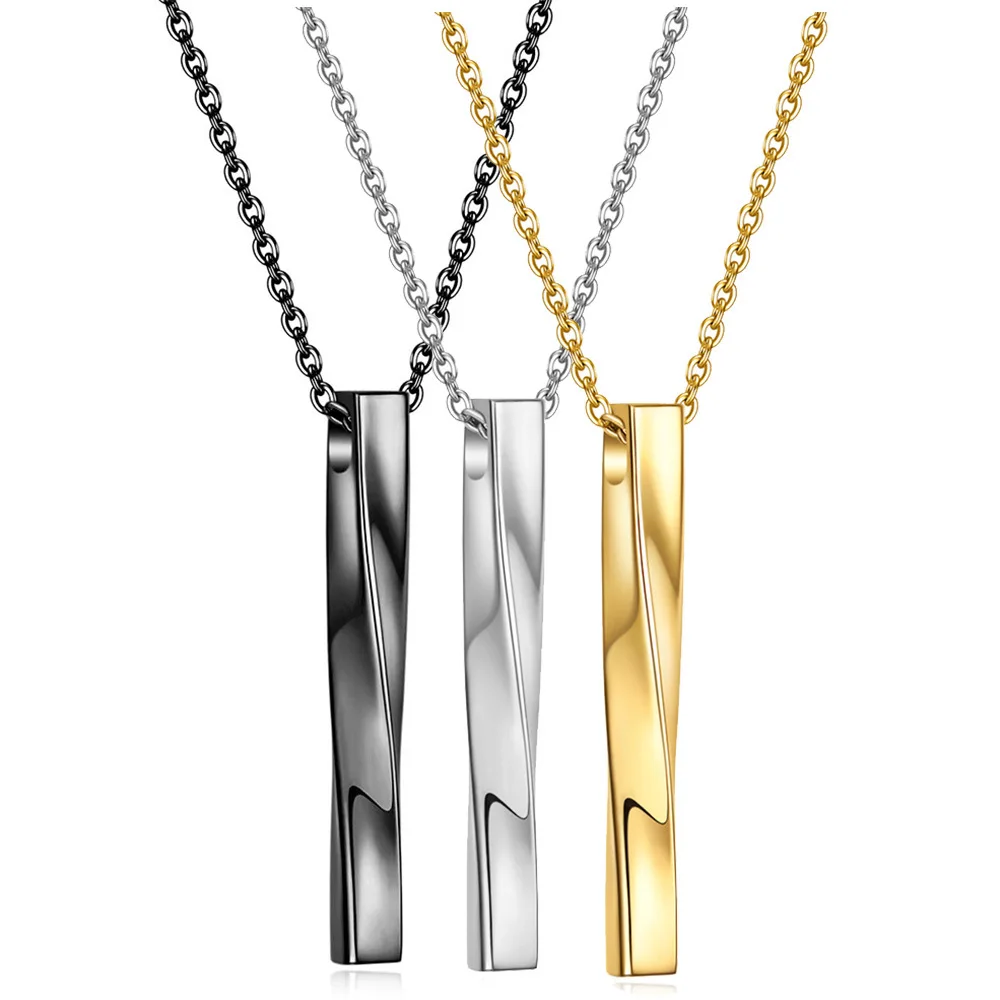 Spiral Straight Name Necklace Personalized Stainless Steel Hip Hop Jewelry Necklace For Mens Boys
Spiral Straight Name Necklace Personalized Stainless Steel Hip Hop Jewelry Necklace For Mens Boys