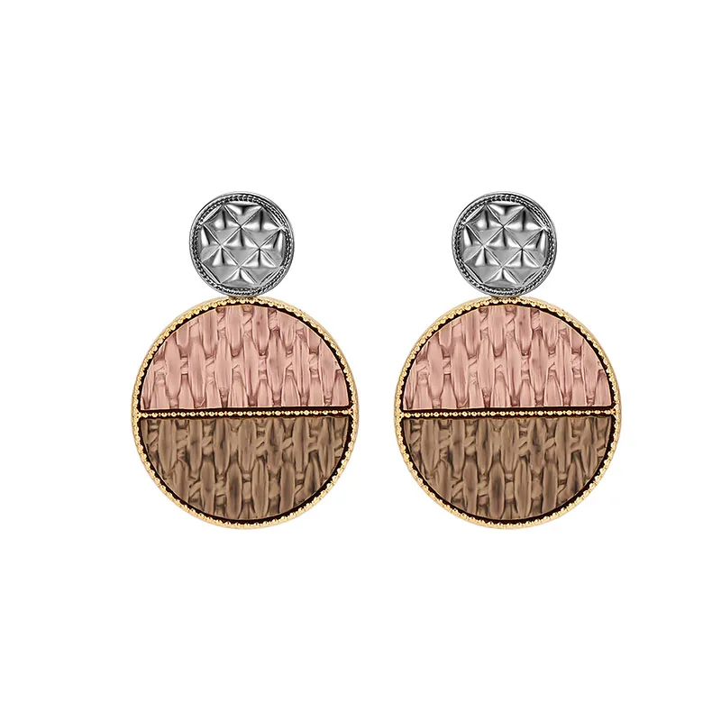 Personalized individual flannelette winding earrings exaggerated big earrings big earrings jewelry with best quality
Personalized individual flannelette winding earrings exaggerated big earrings big earrings jewelry with best quality