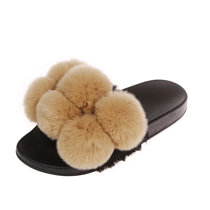 Plush slippers, flat-bottomed, new style plush women's cotton slippers, Colorful orange khaki blue
Plush slippers, flat-bottomed, new style plush women's cotton slippers, Colorful orange khaki blue