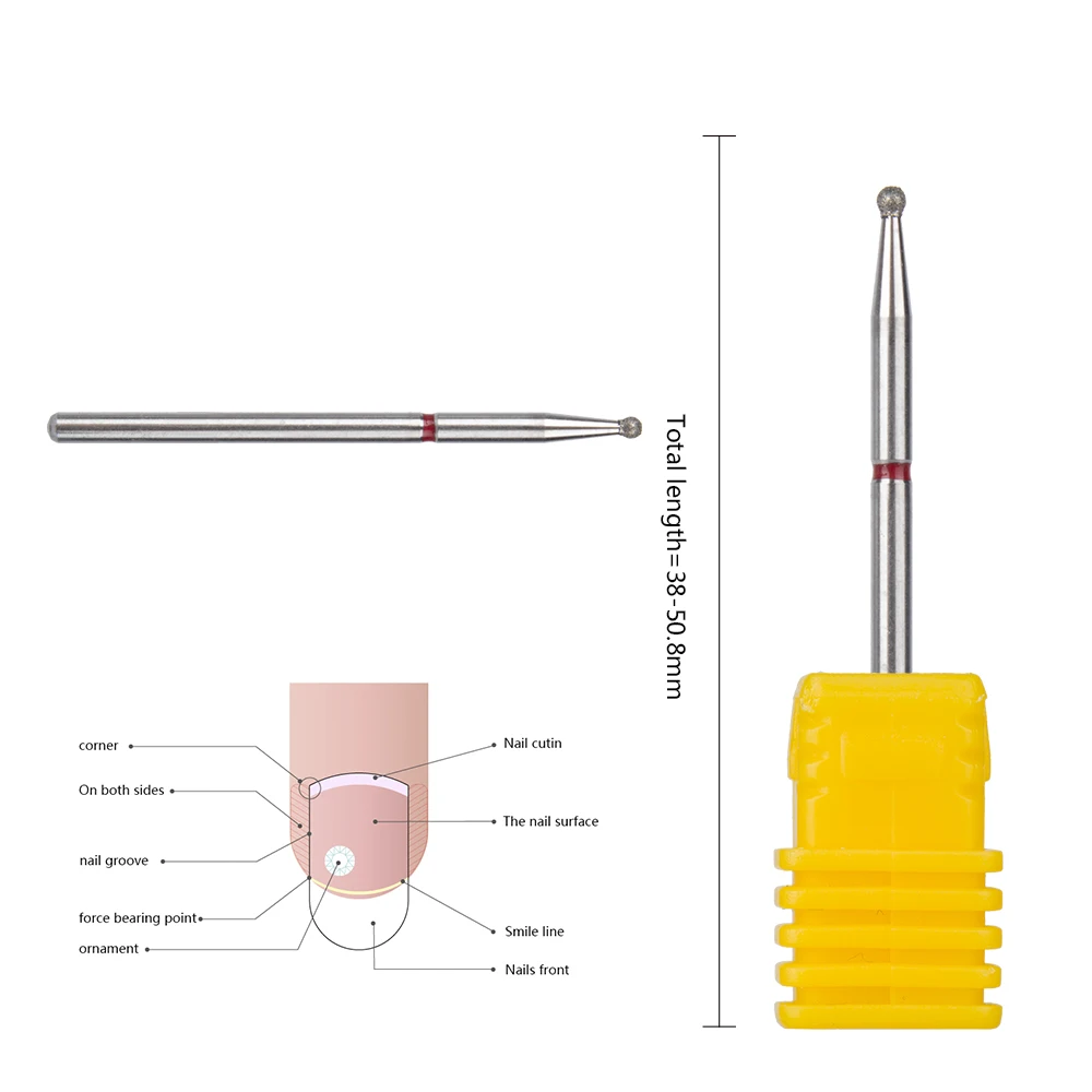 Hotsale Professional 3/32 Diamond Tipped Drill Bits For Natural Nails Cuticle Bit
Hotsale Professional 3/32 Diamond Tipped Drill Bits For Natural Nails Cuticle Bit