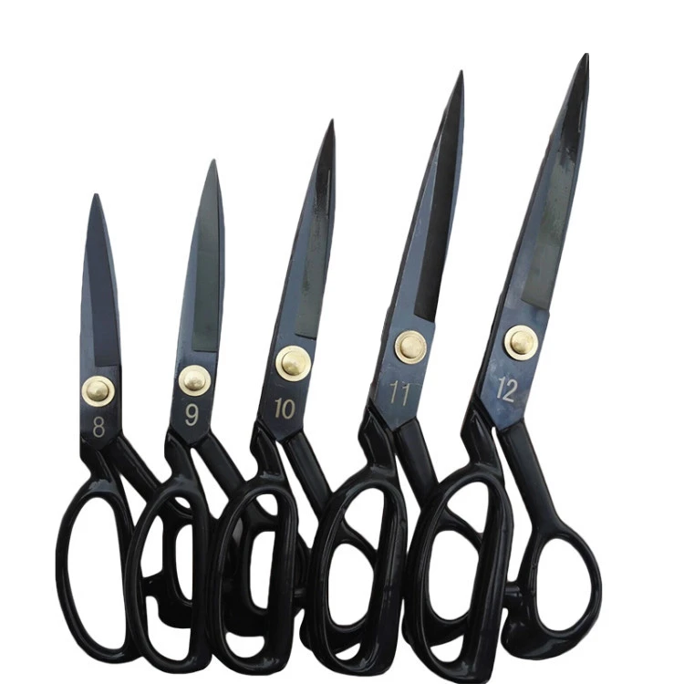 8 9 10 11 12 Inch Black Tailor Scissors Sharp Blade Sewing Scissors For Fabric Dressmaking Embroideries Vintage Leather Cutter
8 9 10 11 12 Inch Black Tailor Scissors Sharp Blade Sewing Scissors For Fabric Dressmaking Embroideries Vintage Leather Cutter