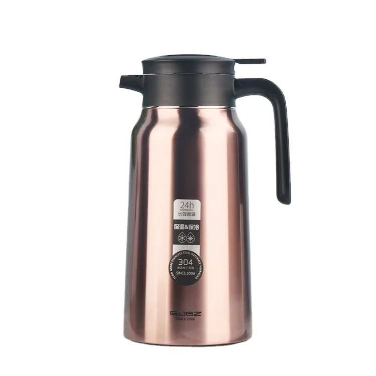 1800ml Double Wall Stainless Steel Thermos Coffee Tea Milk Pot Vacuum Kettle, 6 colors custermized
1800ml Double Wall Stainless Steel Thermos Coffee Tea Milk Pot Vacuum Kettle, 6 colors custermized
