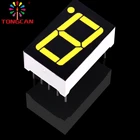 Epistar Chip rohs Super warm white 0.56 inch 1 digit 7 segment Exporter to Japan white LED display Common Anode