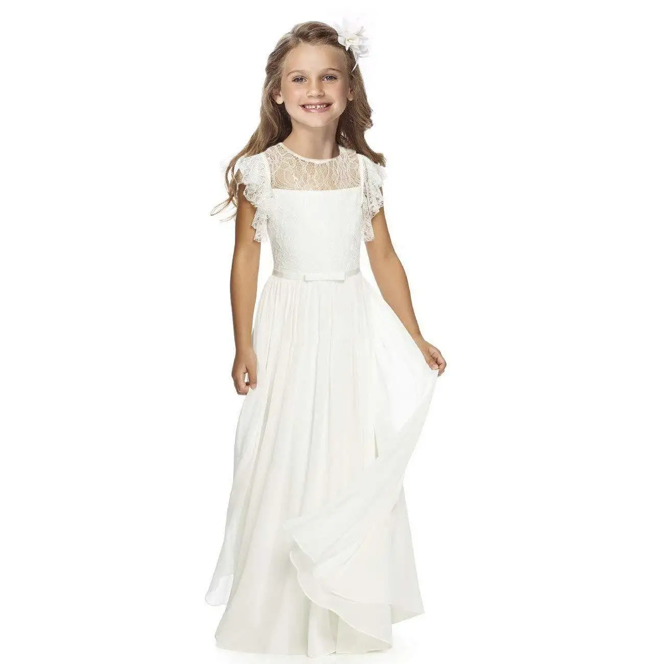 High Quality One Piece Frock Birthday Party White Children CLothes Girl Dresses for Baby Girl
High Quality One Piece Frock Birthday Party White Children CLothes Girl Dresses for Baby Girl