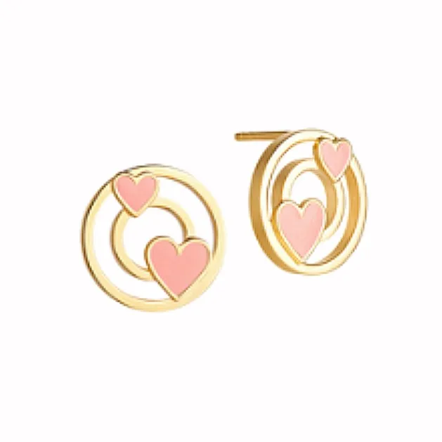Eico Wholesale fashion cute jewelry mini earrings cute earrings pink heart round earrings for little girl gifts
Eico Wholesale fashion cute jewelry mini earrings cute earrings pink heart round earrings for little girl gifts