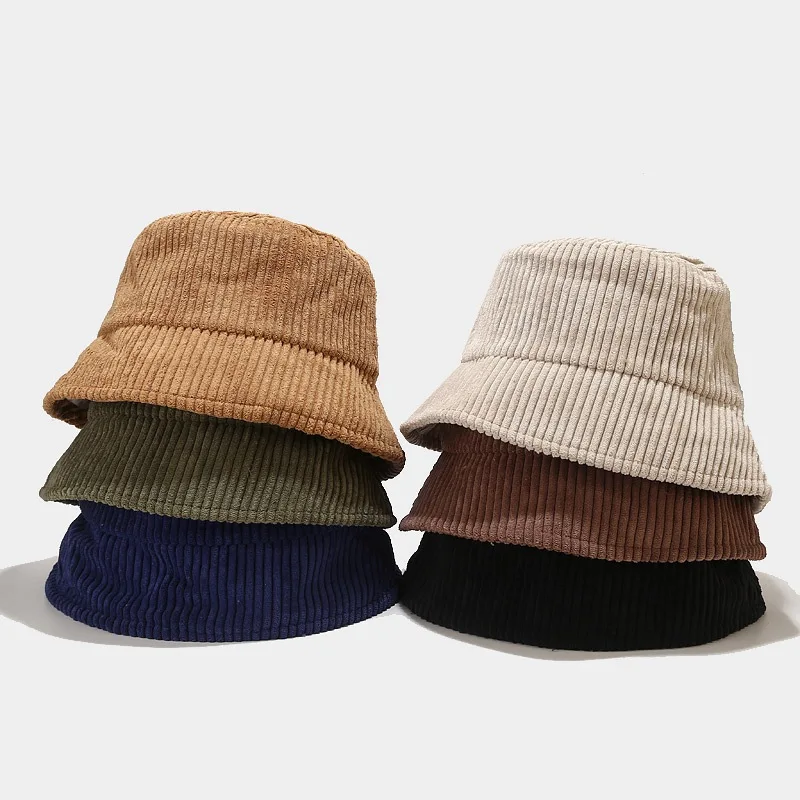 Wholesale New Trendy Autumn Fall Winter Korean New Outdoor Sunshade Retro Trendy Basin Hat Shopping Casual Corduroy Bucket Hat
Wholesale New Trendy Autumn Fall Winter Korean New Outdoor Sunshade Retro Trendy Basin Hat Shopping Casual Corduroy Bucket Hat