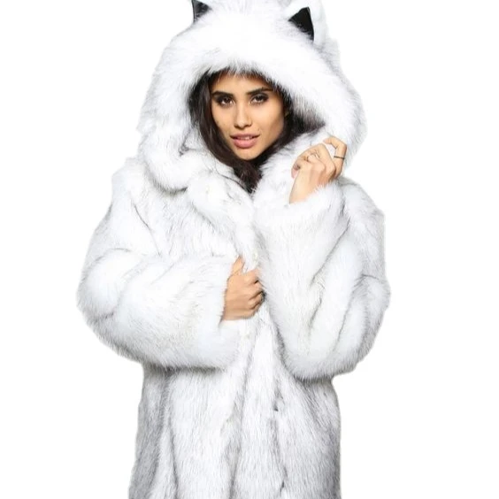 2022 Fashion Fox Faux Fur Coats With Ear Hoodie Girl Clothes Jackets Cute Women Hoodies Fur Long Coat, Photo color
2022 Fashion Fox Faux Fur Coats With Ear Hoodie Girl Clothes Jackets Cute Women Hoodies Fur Long Coat, Photo color