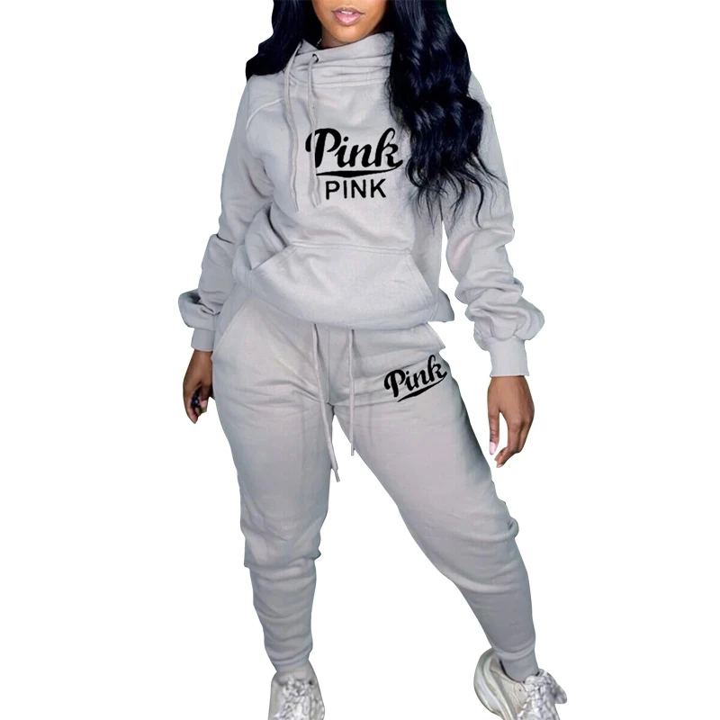 LBXZ6252 fall ladies casual two piece set fashion long sleeve letter printed solid color hooded women 2 piece set
LBXZ6252 fall ladies casual two piece set fashion long sleeve letter printed solid color hooded women 2 piece set