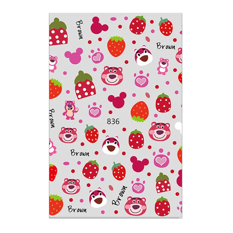 835-841 Children's nail stickers dog strawberry bear ins nail decals cartoon animal nail bear stickers
835-841 Children's nail stickers dog strawberry bear ins nail decals cartoon animal nail bear stickers
