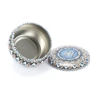 Multi-Style Choices Round Tin Box Empty Aluminum Cans For Candle