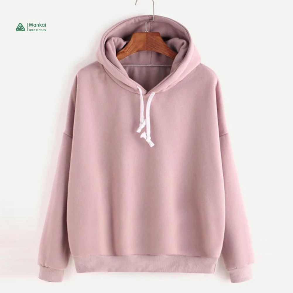 Wankai Apparel Manufacture Second Hand Clothing Mixed Bales, A Grade Used Hoodies Clean, Mix color
Wankai Apparel Manufacture Second Hand Clothing Mixed Bales, A Grade Used Hoodies Clean, Mix color