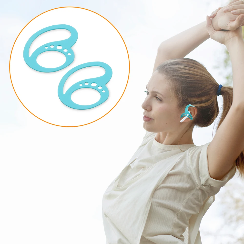 1 Pair Silicone Anti Falling Off Earphone Earplug Protector Holder Earbud Clips Hook Accessories For Running Cycling Sports, Pantone color
1 Pair Silicone Anti Falling Off Earphone Earplug Protector Holder Earbud Clips Hook Accessories For Running Cycling Sports, Pantone color